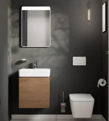 hansgrohe Xilesa E 50 møbelsæt m/skuffe og Xanuia Q håndvask - Cashmere eg hansgrohe Xilesa E 50 møbelsæt m/skuffe og Xanuia Q håndvask - Cashmere eg