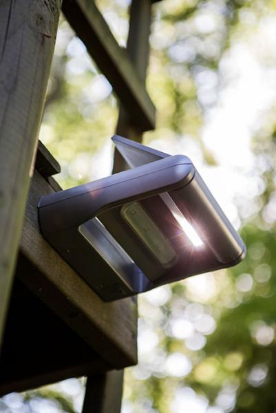 Lutec Mini LED-spot solcellelampe