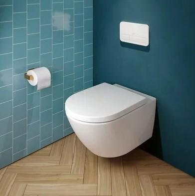 V&B Subway 3.0 v&aelig;gh&aelig;ngt toilet m/TwistFlush, C+ og s&aelig;de m/softclose