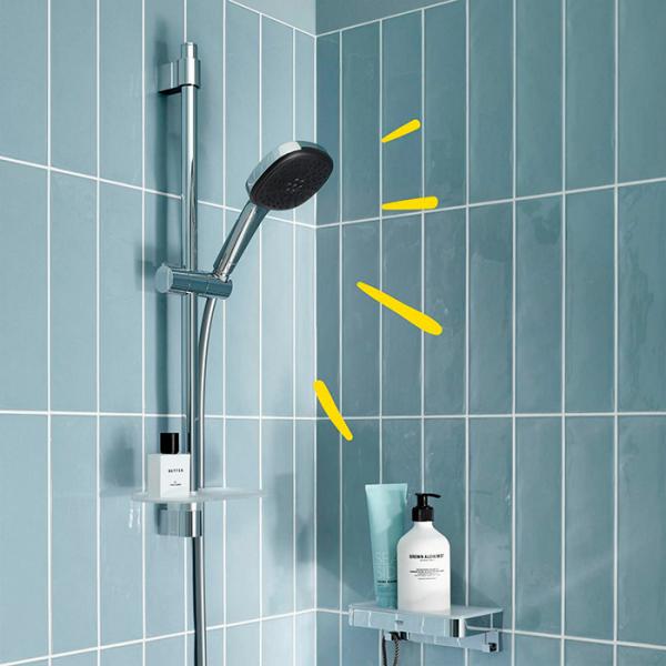 Grohe Vitalio Comfort 110 brusesæt 2 sprays inkl. brusehylde Grohe Vitalio Comfort 110 brusesæt 2 sprays inkl. brusehylde